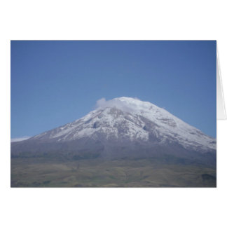 Chimborazo, Ecuador Hälsningskort