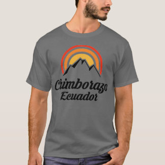 Chimborazo Ecuador Mountains Hiking Souvenir Tour T Shirt