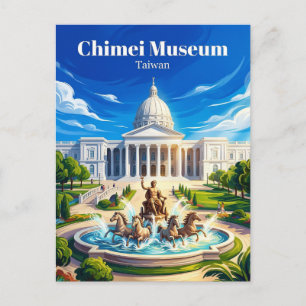 Chimei Museum Taiwan översätts till svenska som Ch Vykort