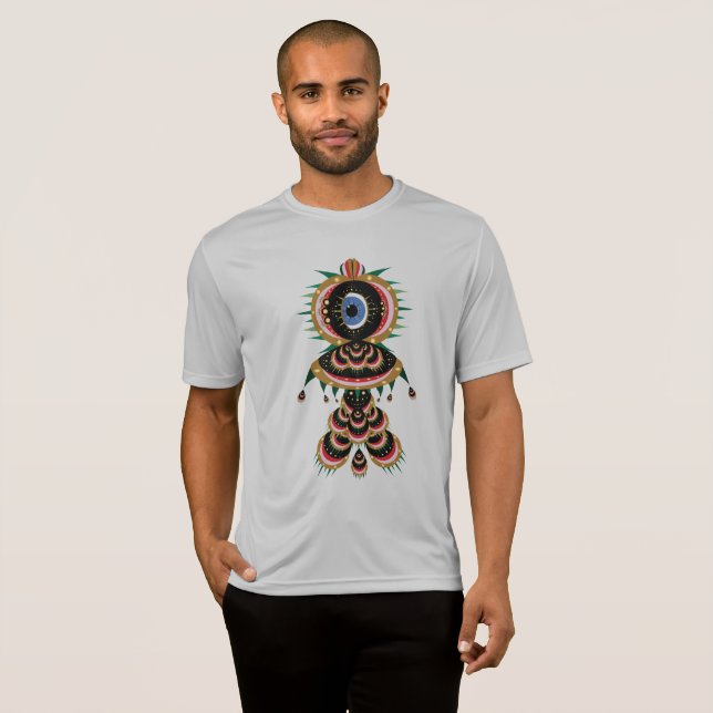 Chimera - Fish Bird Sport-Tek Shirt T (Hel framsida)
