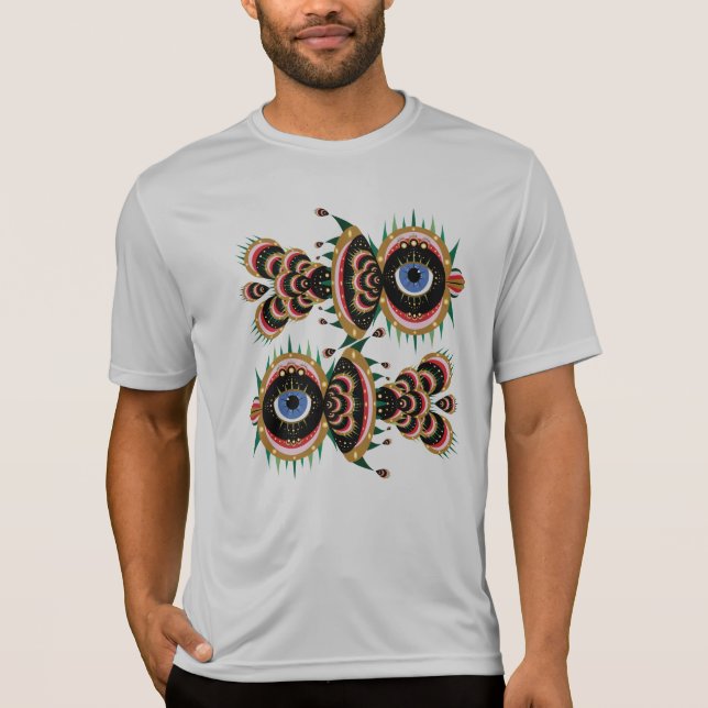 Chimera - Fish Bird Sport-Tek Shirt T Shirt (Framsida)
