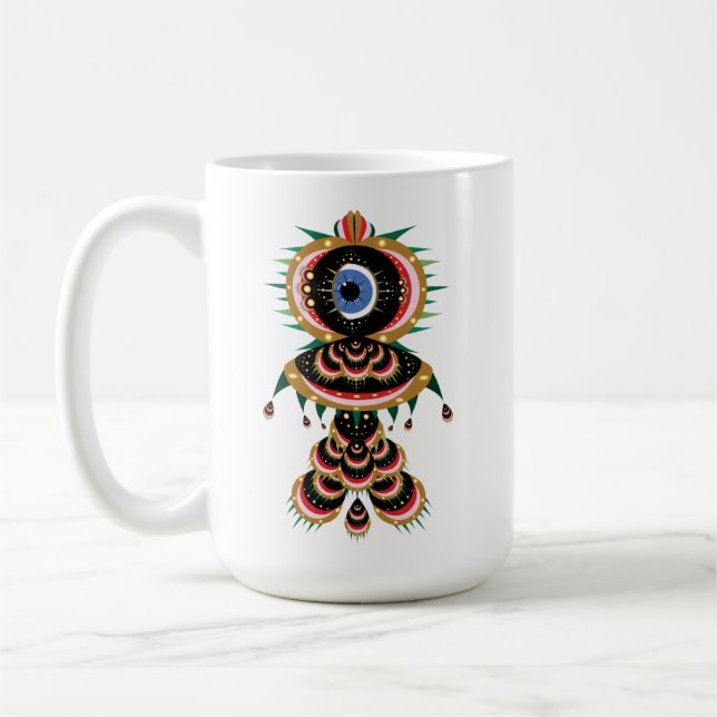Chimera - Fisk Bird Mugg 15oz. (Vänster)