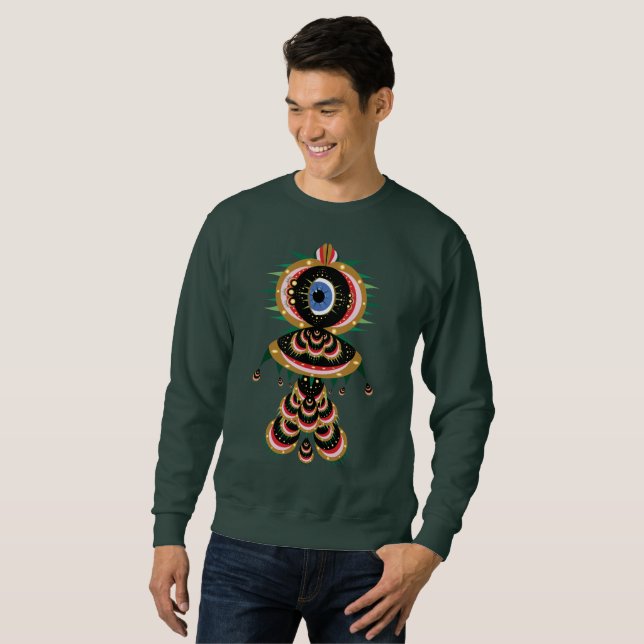 Chimera - Fiskfågel Unisex Sweatshirt (Hel framsida)