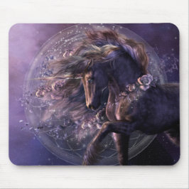 Chimerasvart rosa Mousepad Musmatta