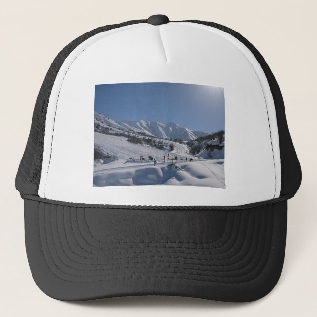 Chimgan skidar sluttar truckerkeps (Framsida)