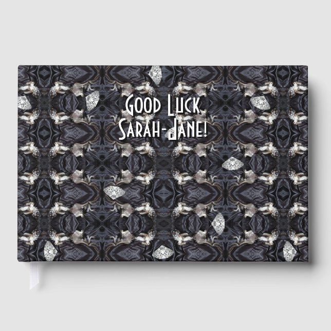 Chimigos - Chihuahuas och Diamonds Art Deco Party Gästböcker (Framsida)