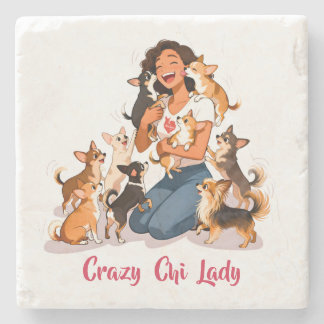 Chimigos - Crazy Chi Lady - Chihuahua  Stenunderlägg