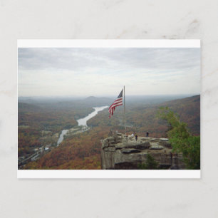Chimney Rock Mountain Vykort