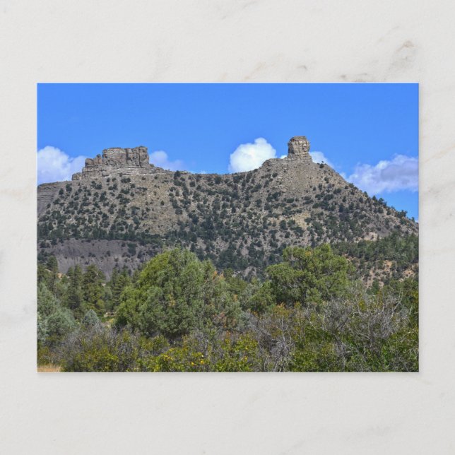 Chimney Rock National Monument, Colorado Vykort (Framsida)