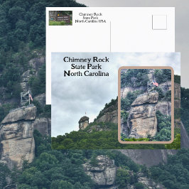 Chimney Rock State Park North Carolina Foto Vykort