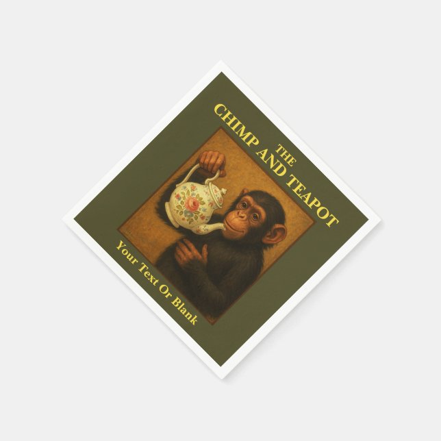 Chimp and Tekanna Pub Pappersservett (Hörn)