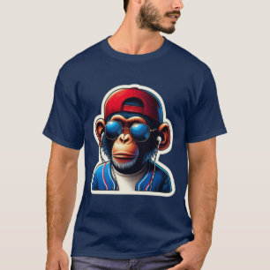 CHIMP IN DA HOUSE 7 T SHIRT