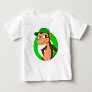 Chimp tecknad baby T-Shirt