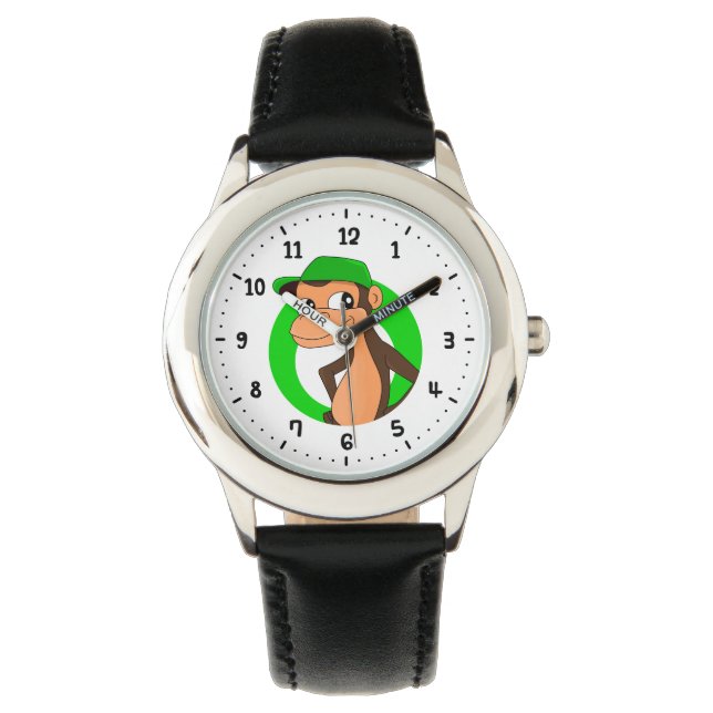 Chimp tecknad watch armbandsur (Framsida)