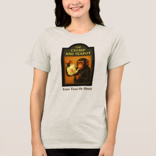 Chimpansen Och Tekann Pub T Shirt