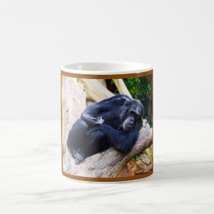 Chimpanzans-djur Kaffemugg