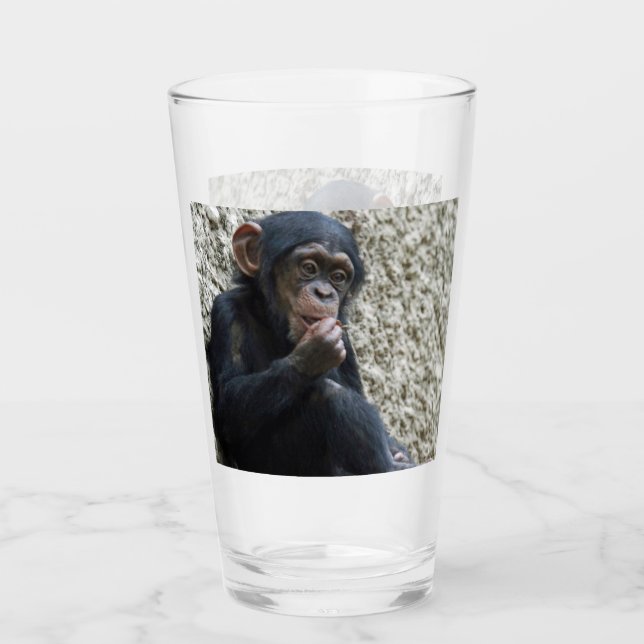Chimpanzee 013 glaskopp (Framsida)