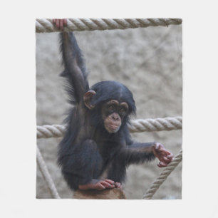 Chimpanzee 017 fleecefilt