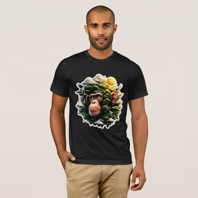 CHIMPANZEE 16 T SHIRT (Hel framsida)