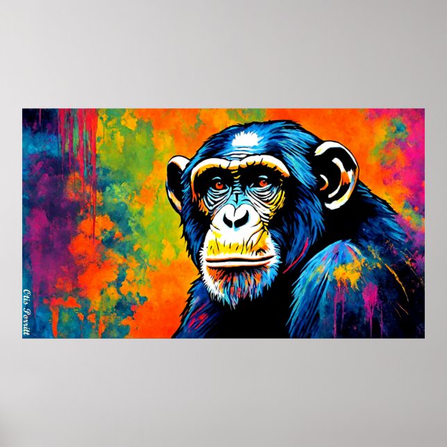 CHIMPANZEE 6 POSTER (Framsidan)