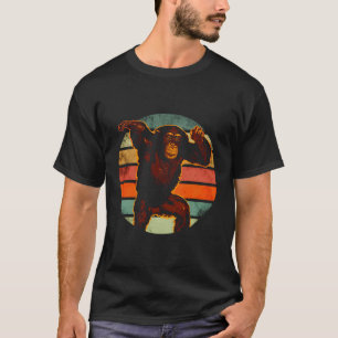 Chimpanzee Chimp Bonobo Ape Primat Monkey Animal T Shirt