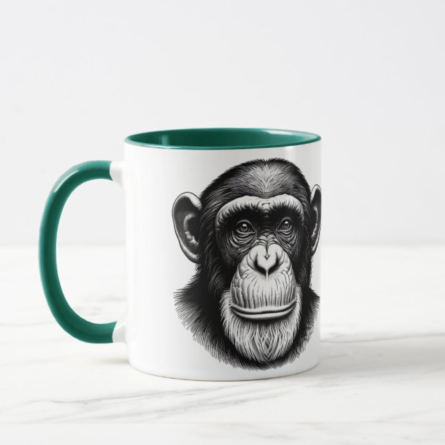 Chimpanzee Coffee Mugg (Vänster)
