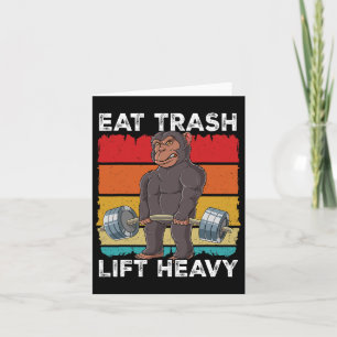Chimpanzee Gym Weight Training Eat Sopor Hiss Heav Kort