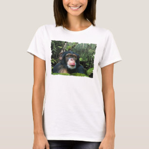 CHIMPANZEE II Wildlife Art & Dikt T-shirt