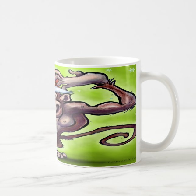 Chimpanzee-jul Kaffemugg (Höger)