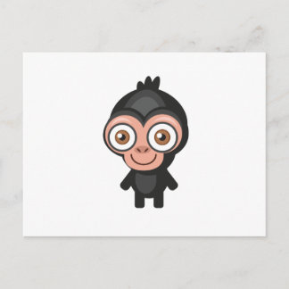 Chimpanzee - min naturreservat vykort