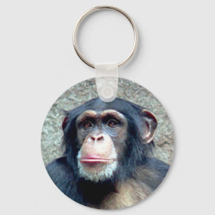 Chimpanzee Nyckelring