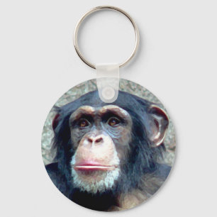Chimpanzee Nyckelring
