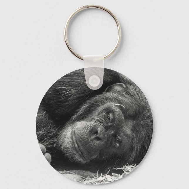 Chimpanzee Nyckelring (Framsida)