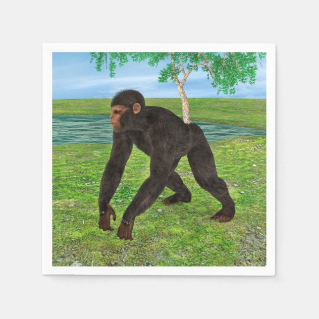 Chimpanzee Pappersservett (Framsidan)