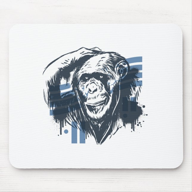 Chimpanzee Pensive Monkey Musmatta (Framsidan)