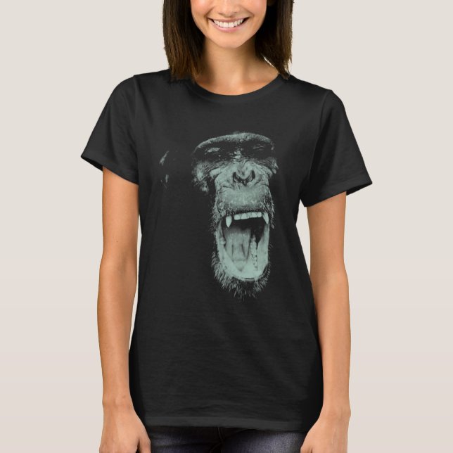 chimpanzee t shirt (Framsida)