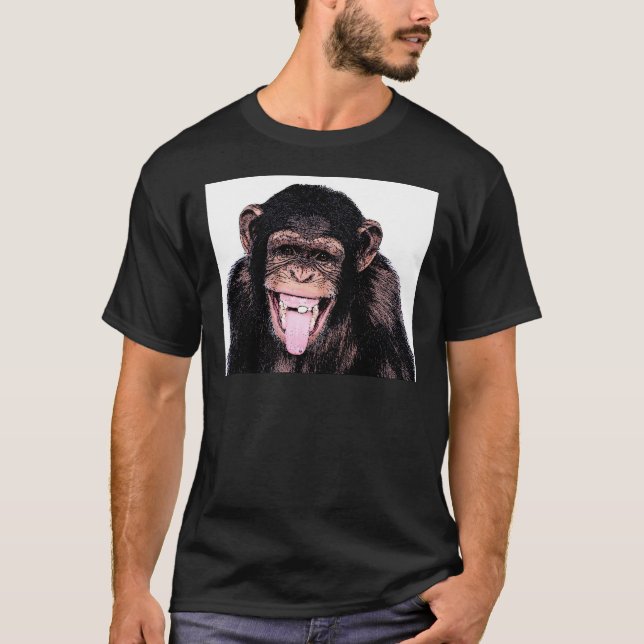 Chimpanzee Tunga Tröja (Framsida)