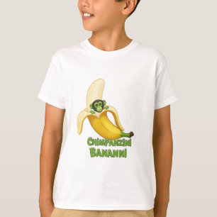 Chimpanzini Bananini T-Shirt Funny italiensk Bra