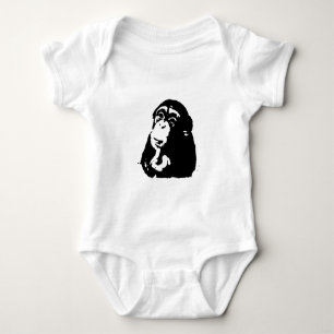 Chimpanzking Chimpanzee, pop Art Thinking Tee