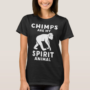 Chimpar är min själ, min själ, min fjällande, schi t shirt