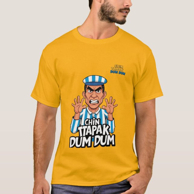 Chin Tapak Dum Dum - Tecknad Prisoner T-Shirts (Framsida)