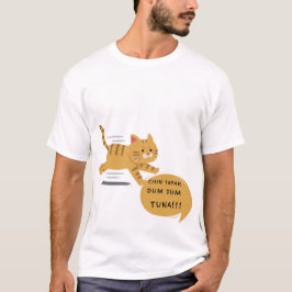 Chin Tapak Dum Dum Tuna - Lustigt Cat Graphic T Shirt