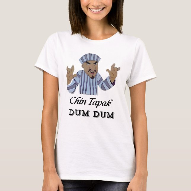 Chin Tapak Dum Dum Womens Basic T-Shirt (Framsida)