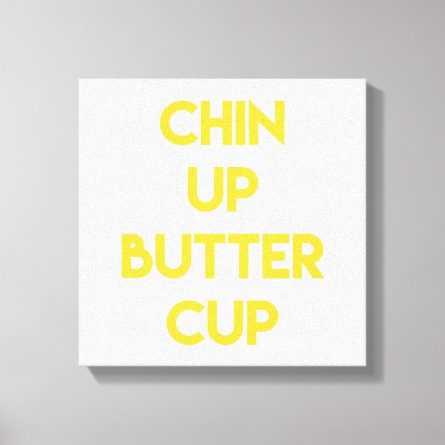 Chin-up-knapp | Roligt Motivational Canvas (Framsida)