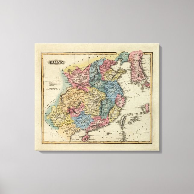 China 11 canvastryck (Framsida)