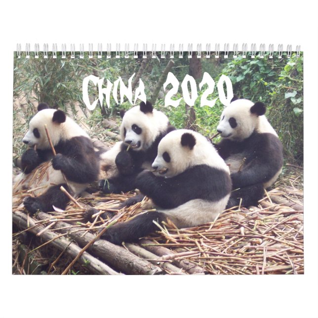 China - 2020 års kalender (Omslag)