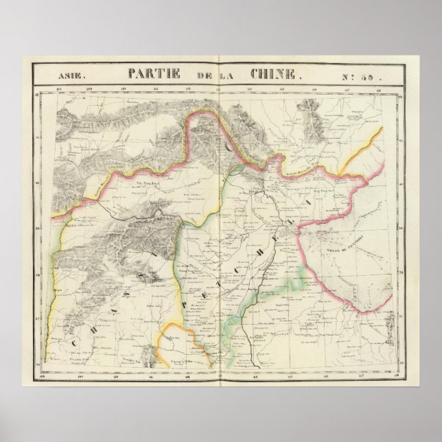 China, Asien 59 Poster (Framsidan)