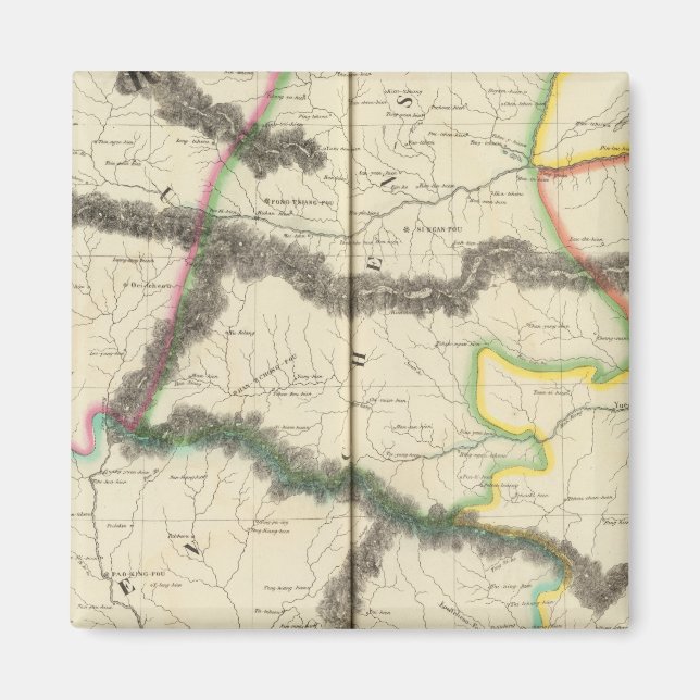 China, Asien 72 Magnet (Framsidan)