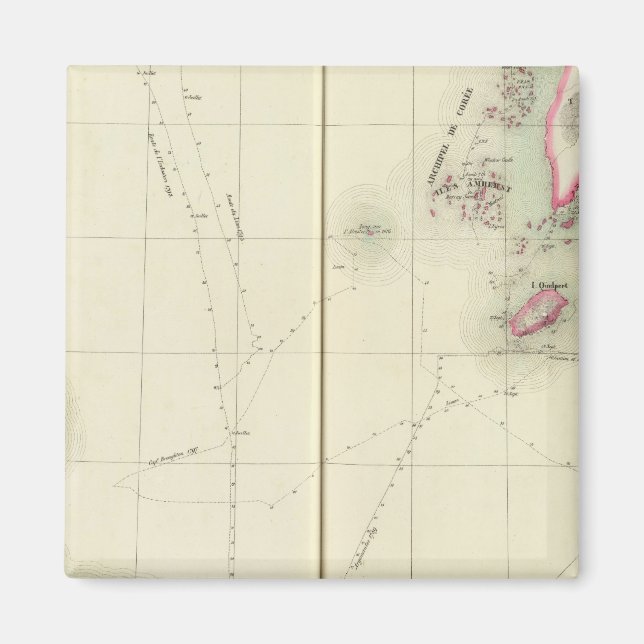 China, Asien 74 Magnet (Framsidan)
