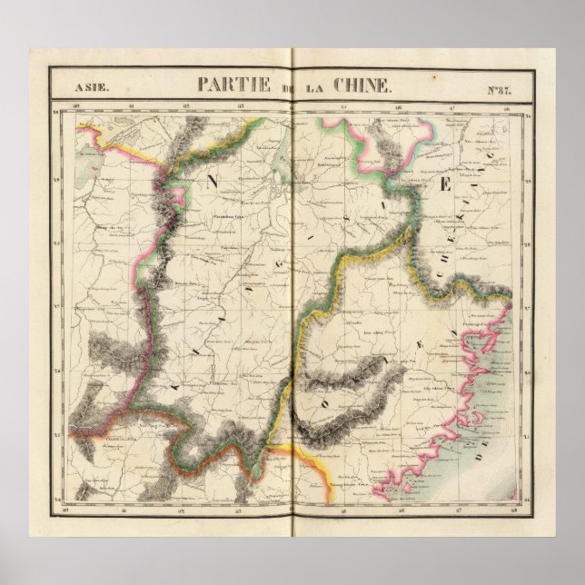 China, Asien 87 Poster (Framsidan)